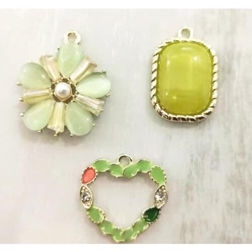 50pcs High Quaility Earrings Charms Not Easy To Fade DIY Alloy Decoration Accessories Hair Accessories Bracelet Necklace