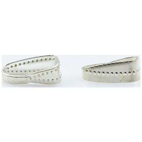 Beadsnice 100pcs/lot Snap-On Pendant Bails Buckle Necklace Finding 9572