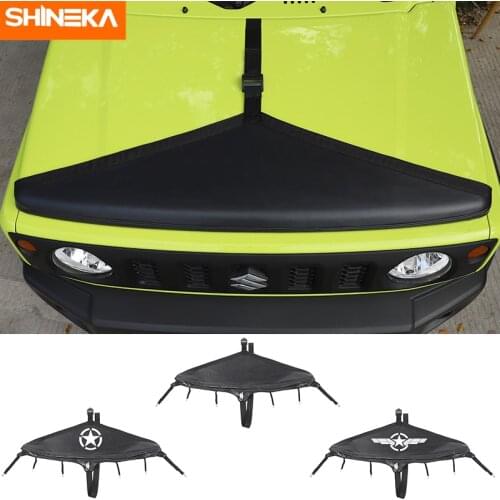SHINEKA Car Covers For Suzuki Jimny 2019 2020 Canvas Car Hood Covers Protector Bra For Suzuki Jimny 2019 2020 Accessories