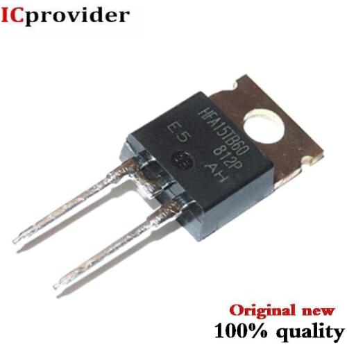 10pcs/lot HFA15TB60 15TB60 DIODE GEN PURP 600V 15A TO-220 IC Best quality