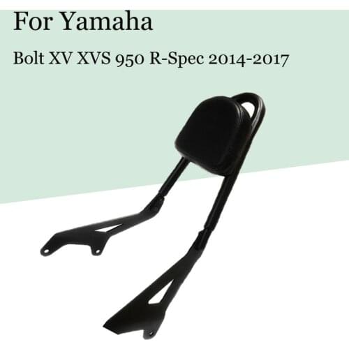 For Yamaha Bolt XV XVS 950 R-Spec 2014 2015 2016 2017 Side Arms & Pad Motorcycle Backrest Sissy Bar Accessories