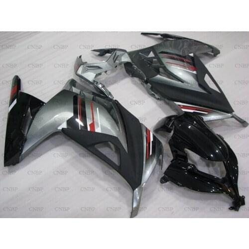 EX300 2013 - 2015 Fairing Kits EX300 2014 Abs Fairing EX 300 Ninja 2015 Silver Grey Black Abs Fairing