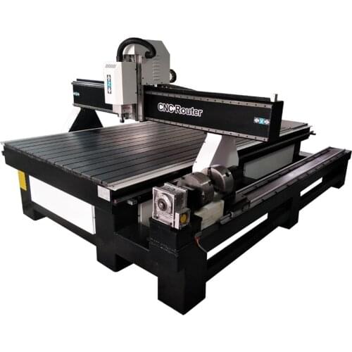 ROBOTEC CNC Router 1325 3 4 5 Axis Wood Engraving Machine Milling Lathe metal Router 3000w USB with ER20 Collet drills cutters