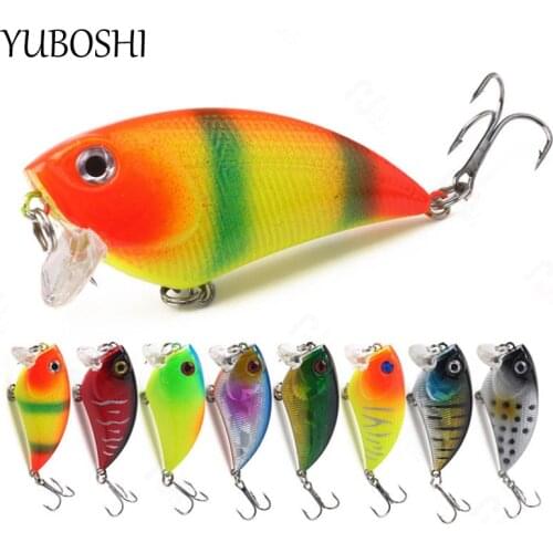 GLS Hot Sale Sea Fishing VIB Simulation Fake Lure 6.6g 5.5cm Crank Fishing Bait Artificial Vibration Winter Fishing Tackle