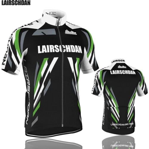 LairschDan 2021 Cycling Jersey Short Sleeve Maillot Ciclismo Hombre Verano Ropa MTB Road Biking Jersey Cycling Clothing Men Tops