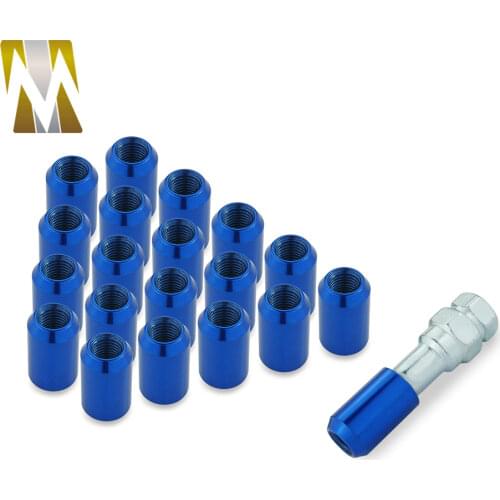 M12 x 1.5 M12X1.25 Universal Car Wheel Screw Nut Iron lock locking Lug Nuts 2 sizes and 4 colors available