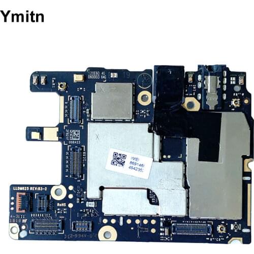 Ymitn Mobile Electronic Panel Mainboard Motherboard Unlocked With Chips Circuits Flex Cable For Xiaomi RedMi hongmi S2