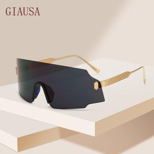 GIAUSA Fashion mens and womens fashionable sunglasses, personality piece, sunglasses, European and American trend