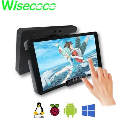 Wisecoco 5.5 Inch 1920x1080 Monitor Capacitive Touch Screen For Raspberry Pi4 Pi3 60hz Android TV Box Camera Game Console PC
