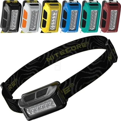2020 TopSales Nitecore NU10 HeadLamp High Performance 5LED USB Rechargeable Li-io Battery 150 Hours Runtime Camp Running Outdoor