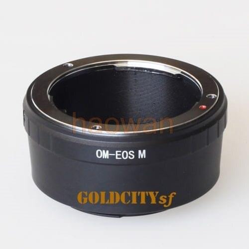 Adapter ring for OM Lens to canon EOSM EF-M Mirrorless Camera Body EOSM/M2/M3/m5/M10