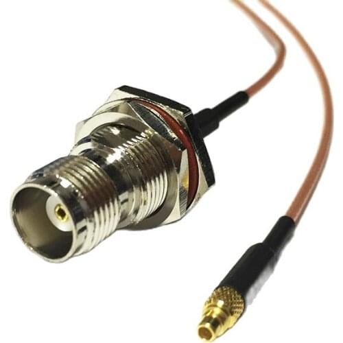 TNC Female Bulkhead Switch MMCX Male Straight Pigtail Cable RG316 Wholesale 15CM/30CM/50CM