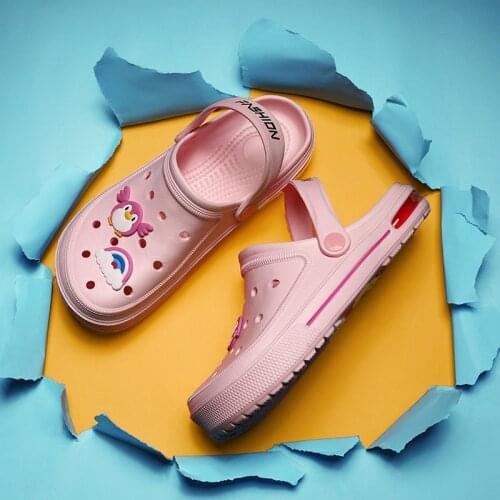 Hot Sale Air Cushion Women Sandals Fashion Cute Garden Shoe Summer Light Anti skid Pool Sandalias Couple Beach Ladies Slippers