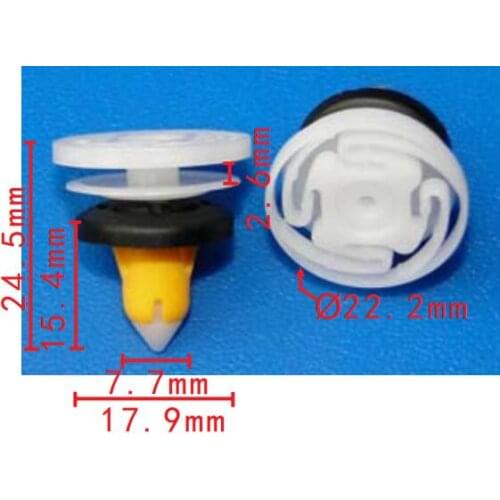 Shhworldsea car fasteners Front and rear door trim for for maserati