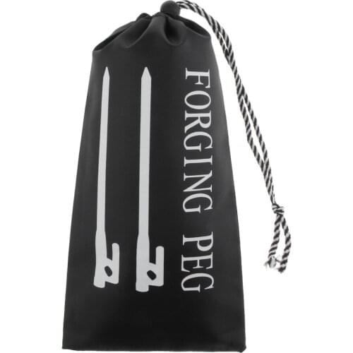 Camping Storage Bag for Tent Pegs Nails Stakes Holder Organizer Carrier, Outdoor Sports Small Tools