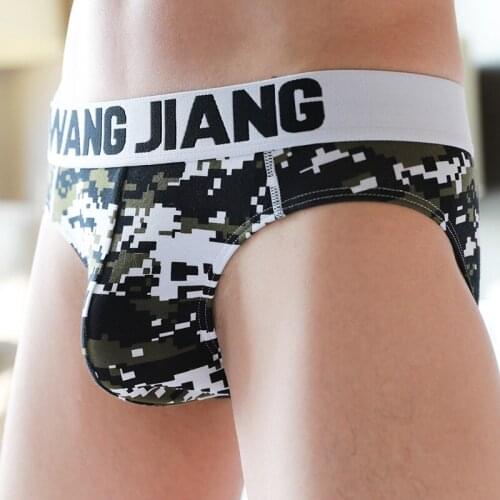 High Quality Men Underwear Briefs Shorts Fashion Printed Male Soft Sexy Breathable Calzoncillos Mens Underpants