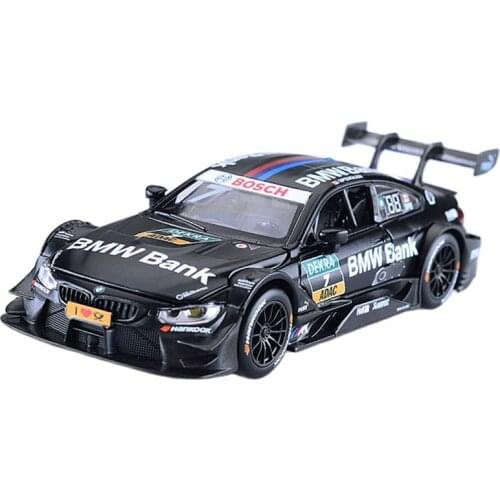 RMZ City BMW M4 GTE 1/32 Metal Racing Vehicle Diecast Pull Back Cars Model Toy Collection Xmas Gift