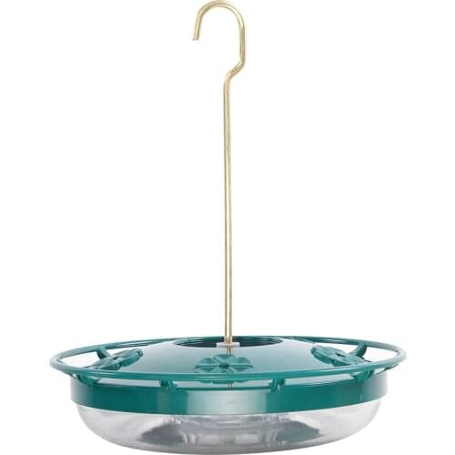 11 oz Plastic Hummingbird Feeder Window Bird Food Feeder Drinker Patio Yard Bird Feed Hook