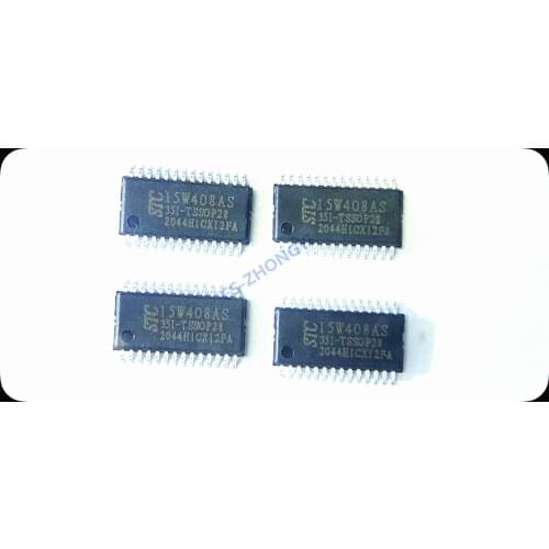 2PCS STC15W408AS-35I- TSSOP28 DIP16 monolithic integrated circuit IC chip 15W408AS TSSOP28