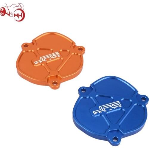 Motorcycle CNC Aluminum Cylinder Control Cover Orange & Blue For KTM SX250 XCW250 XC250 XC300 XCW300 TE TC TX 250 300
