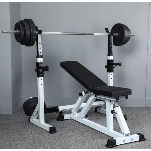 Cordless Supine Dumbbell Bench Board Multi-functional Abs Board Squat Racks Weight Lifting Weight Bench