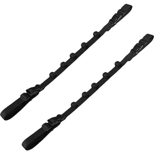 2pcs Fishing Vehicle Rod Carrier Rod fishing rod holder for car Belt Strap With Tie Suspenders Wrap Fishing Tackle