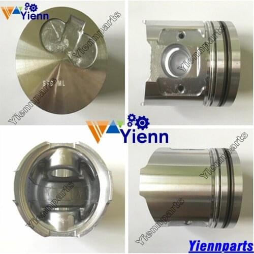 For Yanmar 4D92E 4TNE92 Piston Kit 129904-22120 Piston Ring 129904-22050 For Hysters H2.5FT Forklift 4TNE92 Engine Repair Parts