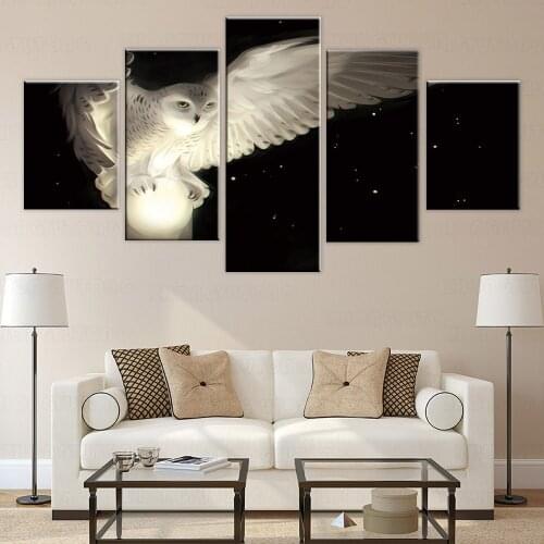 Canvas Painting poster Home Art animal owl Poster And Print Wall Art Picture for living Home Decor frame
