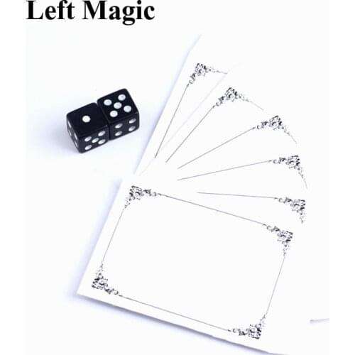 Russia Dice Deluxe Forcing Dice Magic Tricks close-up street stage magic tricks Accessories comedy Classic toy C2029