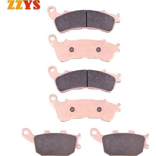 Motorcycle Front and Rear Brake Pads Set For Honda CBF600 CBF600S CBF600N CBR600 CBR600F CBR CBF 600 ABS CB1100 CB1100D CB 1100