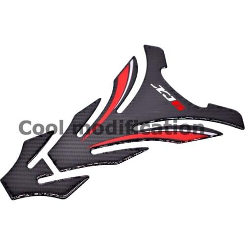New 3D Carbon-look Resin Stickers For Yamaha XJ6 SP ABS All Year Motorcycle Tank Pad Protector Decals Waterproof Case