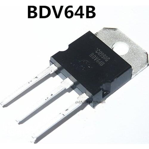 Original 5pcs/ BDV64B 12A/100V TO-3P
