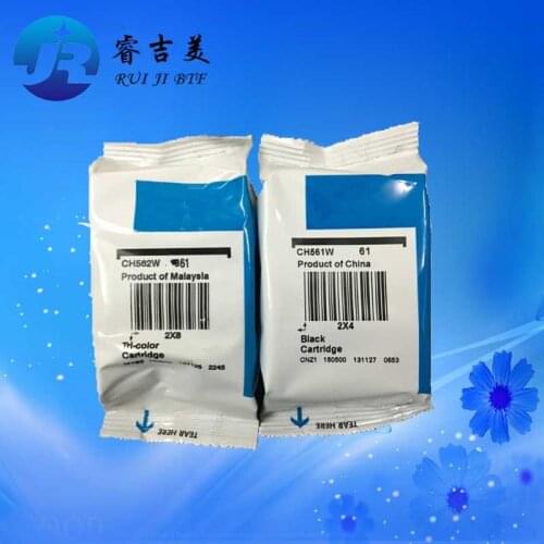 Original new CH561W CH562W CH563W CH564W ink cartridge For HP61 HP61XL 1000 1050 2000 3000 1510 2620 4632 5534 Envy 4500 Printer