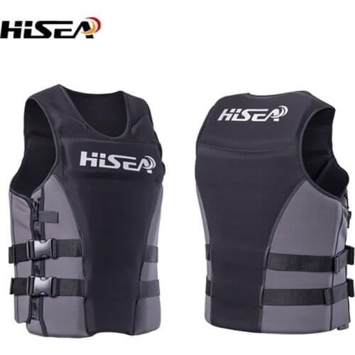Professional Water Ocean Life Jacket Hisea Original Buoyancy Suit Women Men Adult Fishing Surfing Swimming Floating Cloth Suits