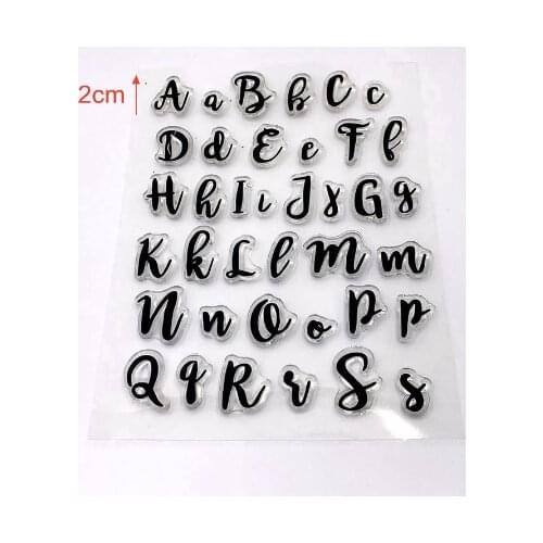 Easy Alphabet Embosser Stamp Uppercase And Lowercase Fondant Stamps Sticky Decorating Fondant Cutter