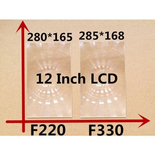 2pcs/set rectangle optical PMMA plastic fresnel lens with HD fine groove pitch for 12 inch professional diy projector kit