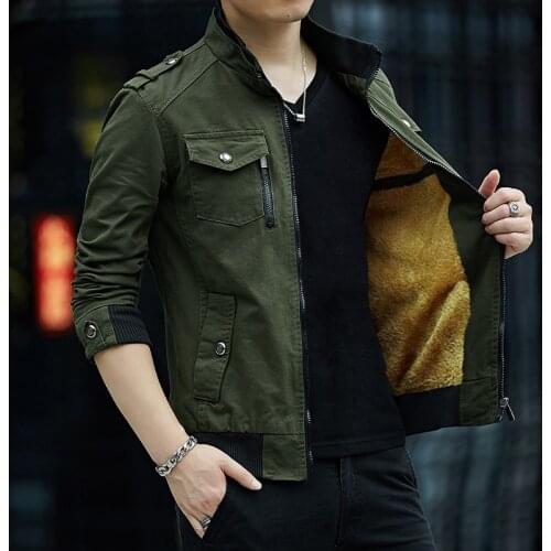 QINGQISHI Men's Warm Jackets