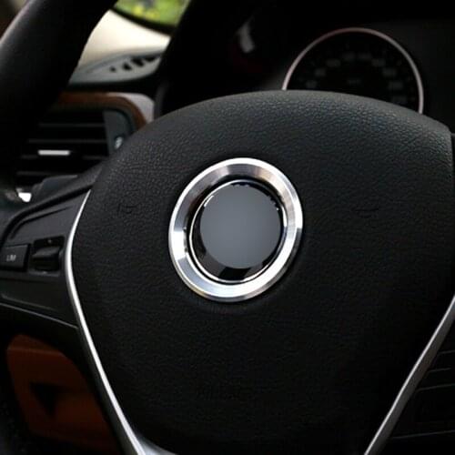 Car Steering Wheel Decoration Circle Cover Sticker For BMW X1 E60 E36 E39 E46 E30