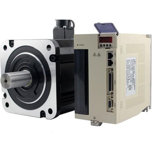 AC servo motor 4.5KW 3phase AC380V 21.5Nm 2000rpm Flange180 180st-M21520 4.5kw servo motor with driver kit for CNC milling