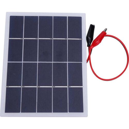 Solar Panel 2/3/4W 5V Polycrystalline Silicon Solar Power Panel Solar Laminated Board Battery Plate