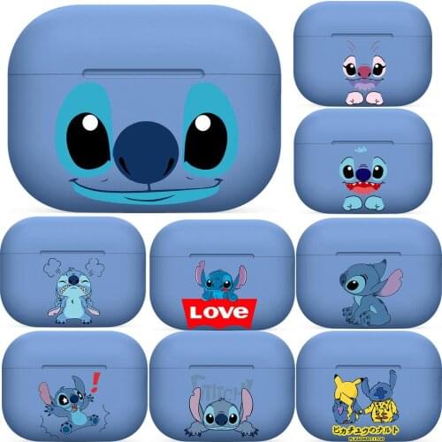 Stitch Jumba Jookiba blue For Airpods pro 3 case Protective Bluetooth Wireless Earphone Cover For Air Pods airpod case air pod C