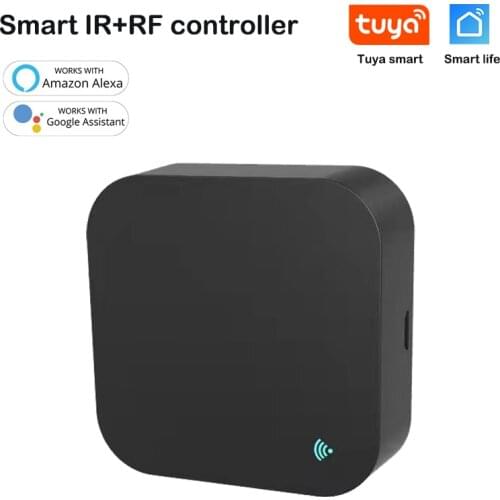 Tuya Smart Wifi IR+RF Universal Remote Control For Air Conditioner Tuya Smart Life APP Works with Alexa Google Home