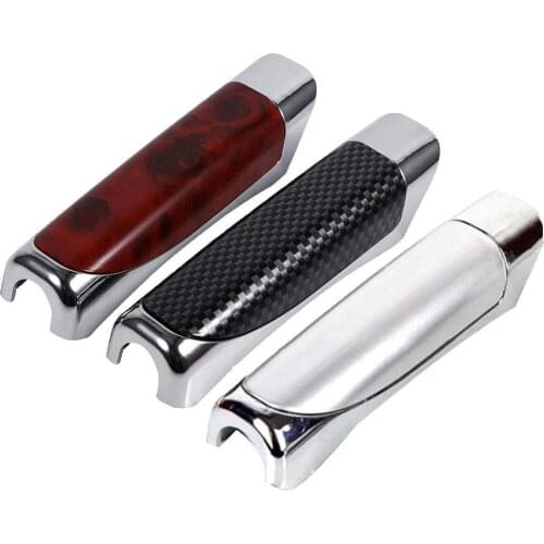 Universal Stylish Car Hand Brake Carbon Fiber Protector Cover Interior Decor car accessories