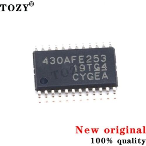 10pcs / lot new original Chip msp430afe253ipwr tssop-24 16 bit microprocessor MCU