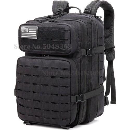 34L Tactical Assault Pack Backpack Army Molle Waterproof Bug Out Bag Small Rucksack for Outdoor Hiking Camping Hunting