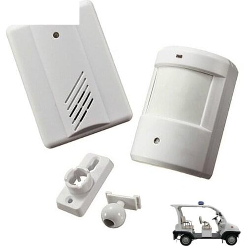 Wireless Infrared Alarm Door Bell Driveway Patrol Garage Infrared Wireless Doorbell Alarm System Motion Sensor