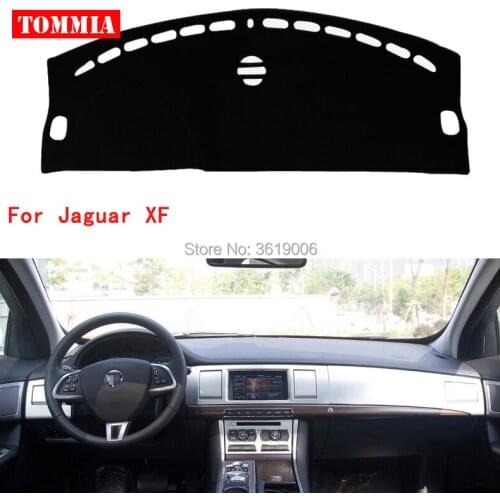 TOMMIA Interior Dashboard Cover Light Avoid Pad Photophobism Mat Sticker For Jaguar XF