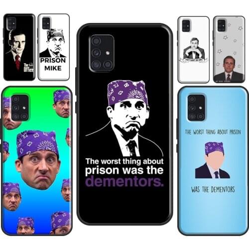 The Office Prison Mike Case For Samsung A51 A71 A11 A31 A41 A20e A21S A01 A02S A50 A40 A70 A12 A52 A72 A32 Cover