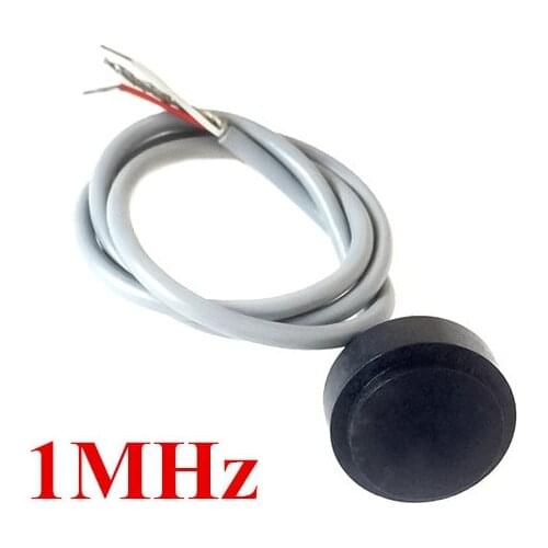 21mm ultrasonic probe flow gauge sensor transducer 1.0MHZ transmitting and receipting sensor Flowmeter sensor Ultrasonic sensor