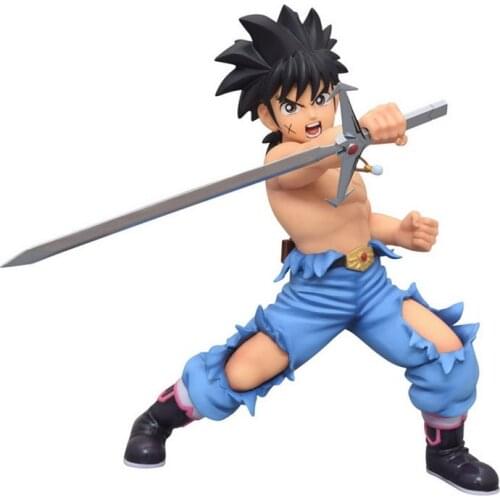 Doragon Kuesut Dahl Dailly Dragon Quest Dai no daibouken Sid Original SQEX 16CM Action Figure Model
